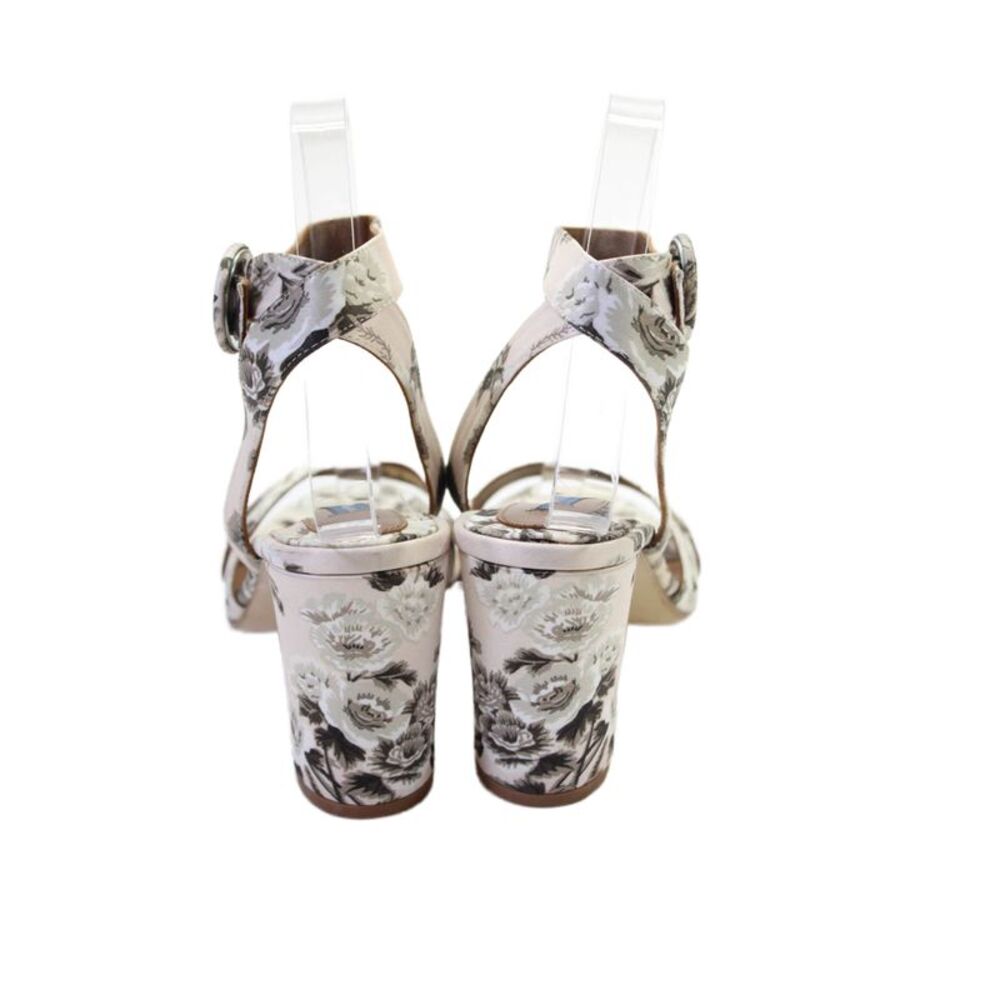 Schumacher Margaux Womens Slingbacks Sandals White Brown Size 36.5 6.5 Medium - Picture 3 of 5